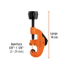 Cortador de tubo de cobre 1/8' a 1-1/8' cuchilla 17mm,Truper 3