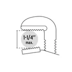 Llave stilson 12' cuerpo de hierro maleable, PRETUL 3