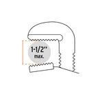Llave stilson 14' cuerpo robusto de hierro dúctil, TRUPER 3