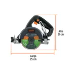 Cortadora para azulejos, 4-1/2', 1500W, TRUPER INDUSTRIAL 3