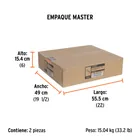Esmeriladora angular 9', 2100W, TRUPER INDUSTRIAL 7