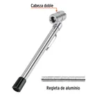 Calibrador de presión 120 psi cabeza doble, TRUPER 2