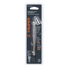Calibrador de presión 160 psi cabeza doble, TRUPER 4