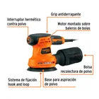 Lijadora roto orbital 5', 260W, TRUPER PRO 2