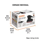 Lijadora roto orbital 5', 260W, TRUPER INDUSTRIAL 5