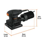 Lijadora orbital 1/4 hoja, 300W, TRUPER INDUSTRIAL 3