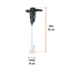 Mezcladora eléctrica 1500W, TRUPER INDUSTRIAL 3