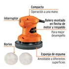 Pulidora roto-orbital compacta 6', 45W, TRUPER PRO 4