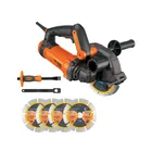 Sierra ranuradora de concreto 5', 1500 W, TRUPER PRO 1