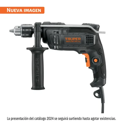 Rotomartillo/destornillador 1/2', 700W, TRUPER INDUSTRIAL
