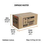 Router (rebajadora) compacto 600 W, 3/4 HP, TRUPER PRO 5