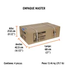 Destornillador de impacto, 20V, 2 baterías 2Ah, MAX 7