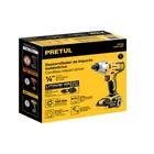 Destornillador de impacto 1/4', 20V, 1 batería 2Ah, PRETUL 4