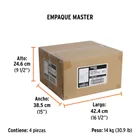 Esmeriladora 4-1/2', 20V, 1 batería 4Ah, TRUPER PRO 6