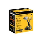 Llave de impacto 1/2', 20V, 155 lb/ft, 1 batería 4Ah, PRETUL 4