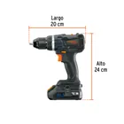 Rotomartillo 1/2', 20V, 2 baterías 2Ah, MAX 4