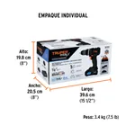 Rotomartillo 1/2', 20V, 2 baterías 2Ah, MAX 6