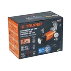 Inflador portátil 12 V para auto, con linterna LED, TRUPER 7