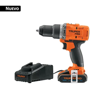 Rotomartillo/destornillador 1/2', 20V, 1 batería 2Ah, PRO