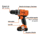 Combo rotomartillo/dest + dest/impacto, 20V, TRUPER PRO 3