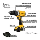 Combo rotomartillo/dest + dest/impacto, 20V, PRETUL 2
