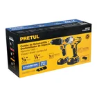 Combo rotomartillo/dest + dest/impacto, 20V, PRETUL 6