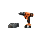 Taladro/destornillador 3/8', 12V, 1 batería 2Ah, PRO 1