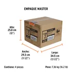 Taladro/destornillador 3/8', 12V, 1 batería 2Ah, PRO 6