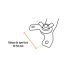 Llave de repuesto ajustable para esmeriladoras 4 1/2', 7',9' 3