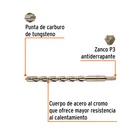 Broca para concreto de 7/8 x 12', TRUPER 2
