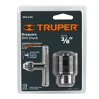 Broquero 3/8' con llave, cuerpo moleteado, TRUPER 5