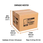 Destorcedor de aluminio, macho-hembra, cuerda 1/4'NPT,TRUPER 6