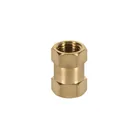 Cople de latón, hembra-hembra, cuerda 1/4' NPT, TRUPER 1