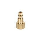 Conector rápido de latón, hembra, cuerda 1/4' NPT, TRUPER 1