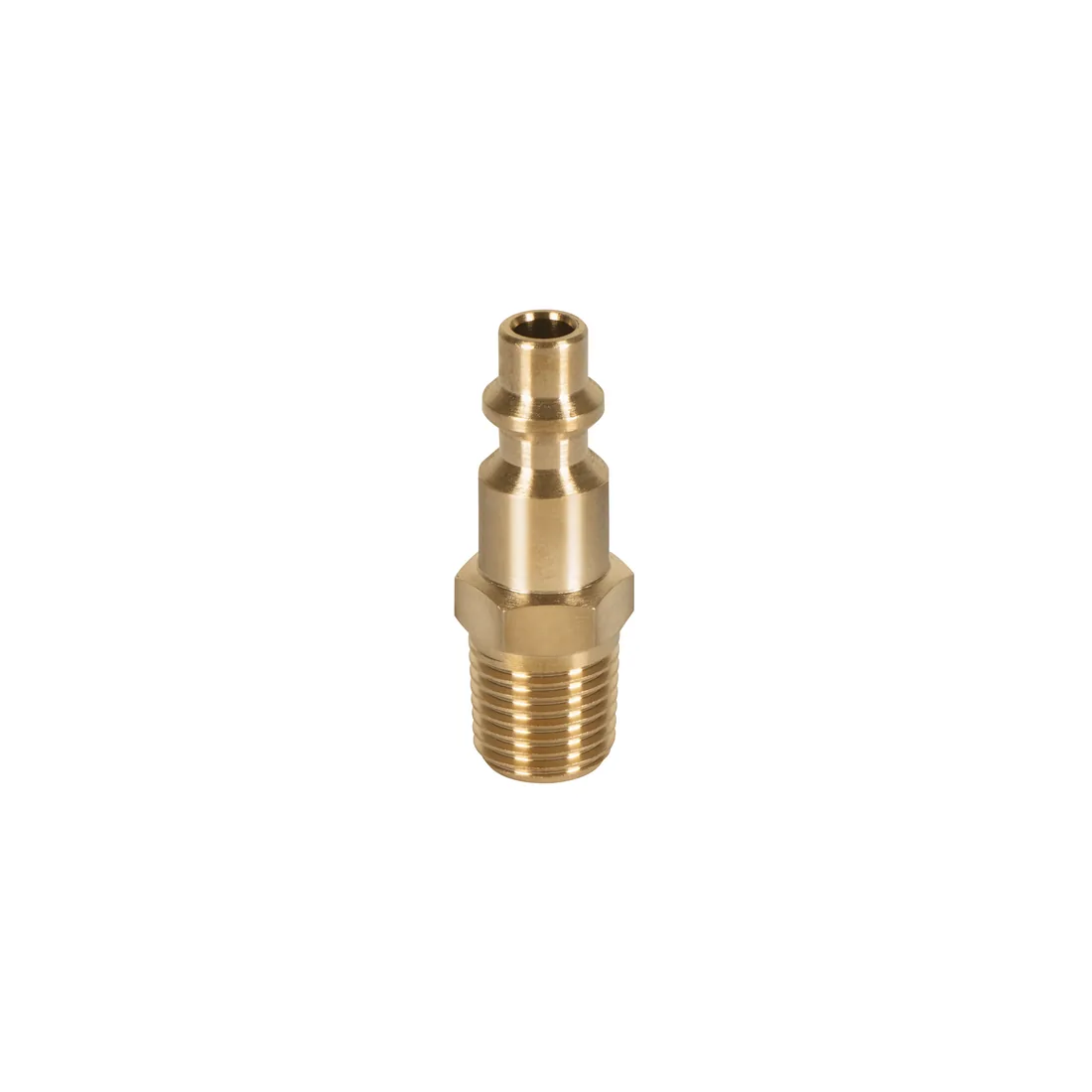Conector rápido de latón, macho, cuerda 1/4' NPT, TRUPER