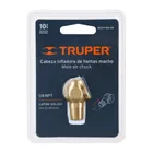 Cabeza infladora de llantas, macho, cuerda 1/4' NPT, TRUPER 3