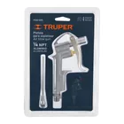 Pistola de aluminio para sopletear, boquilla ext 4',TRUPER 3