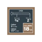 Clavadora neumática profesional, calibre 18, TRUPER 3