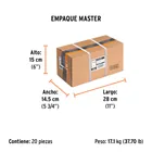 Caja con 5000 clavos calibre 18, 20 mm para CLNE-18, TRUPER 6
