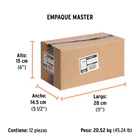 Caja con 5000 clavos calibre 18, 40 mm para CLNE-18, TRUPER 6