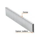 Caja con 5000 grapas corona 1/4' calibre 18, 25mm p/ENNE-120 3