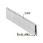 Caja con 5000 grapas corona 1/4' calibre 18, 32mm p/ENNE-120 3