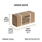 Caja con 5000 grapas corona 1/4' calibre 18, 32mm p/ENNE-120 6