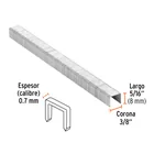 Caja con 5000 grapas corona 3/8' calibre 22, 8mm p/ENNE-70 3