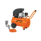 Kit Compresor lub, 50L, manguera y pistola grav,127V, TRUPER 1