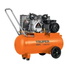 Compresor lubricado, de banda, 60L, hor, 4HP, 127V, TRUPER 1