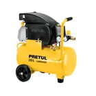 Compresor lubricado, 20L, 2-1/2HP, horizontal, 127V, PRETUL 1