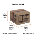 Bola de arrastre para remolque, 2', 3,500 lb, TRUPER 8
