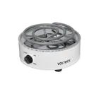 Parrilla eléctrica red. 1 quemador espiral, blanca, VOLTECK 1