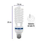 Lámpara espiral 65 W, base mogul E39, 220 V, luz día, caja 3